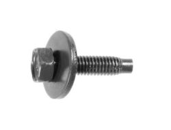 M6-1.0 X 25MM HEX HEAD SEMS 19MM